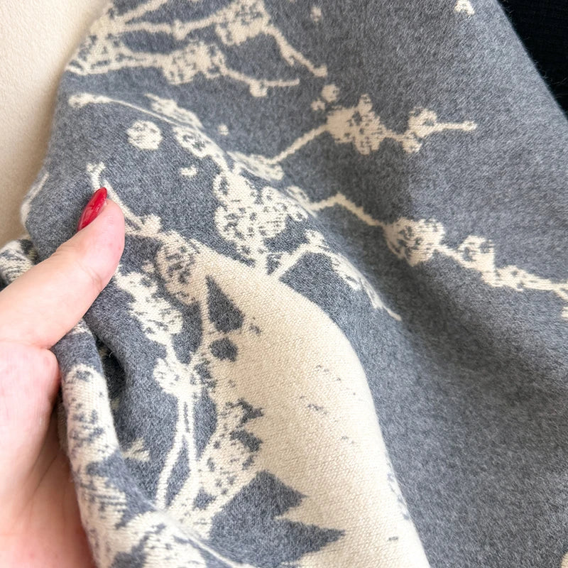 Bamboo Flowers Scarf