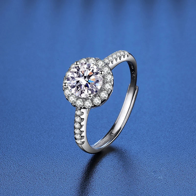 Silver Diamond Rings