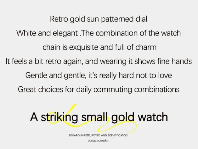 Wristwatches