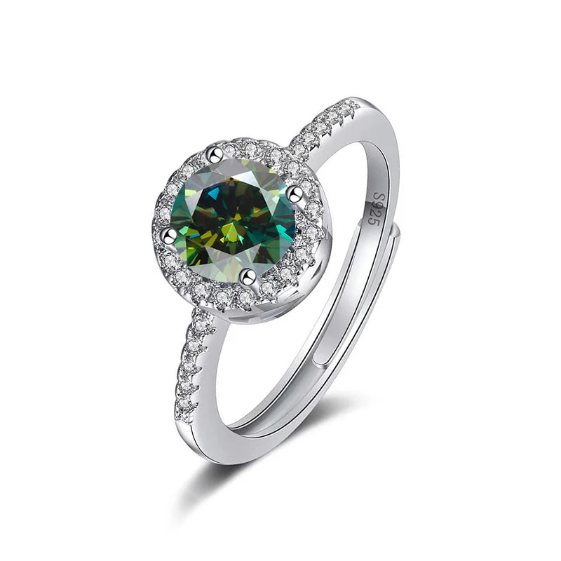 Silver Diamond Rings
