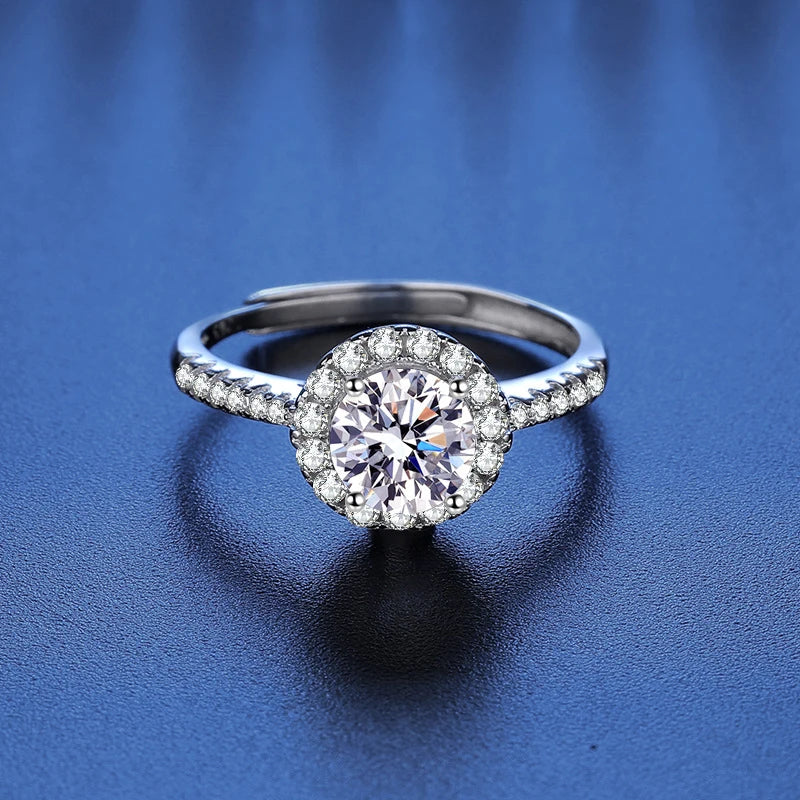 Silver Diamond Rings