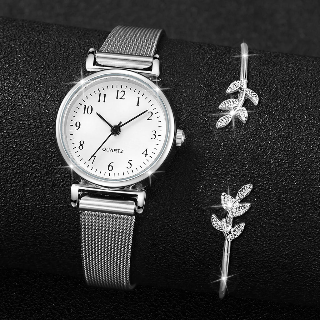 2PCS Watch And Bracelet