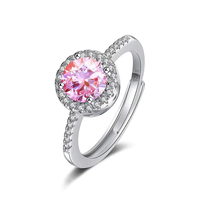 Silver Diamond Rings