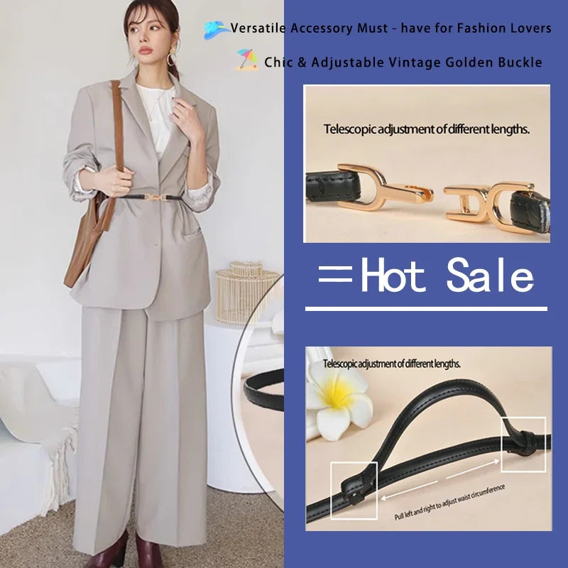 Skinny Dress Belt-Vintage