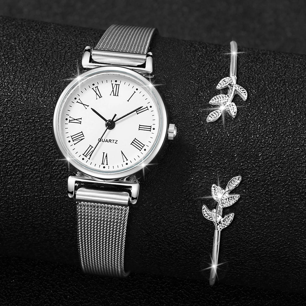 2PCS Watch And Bracelet