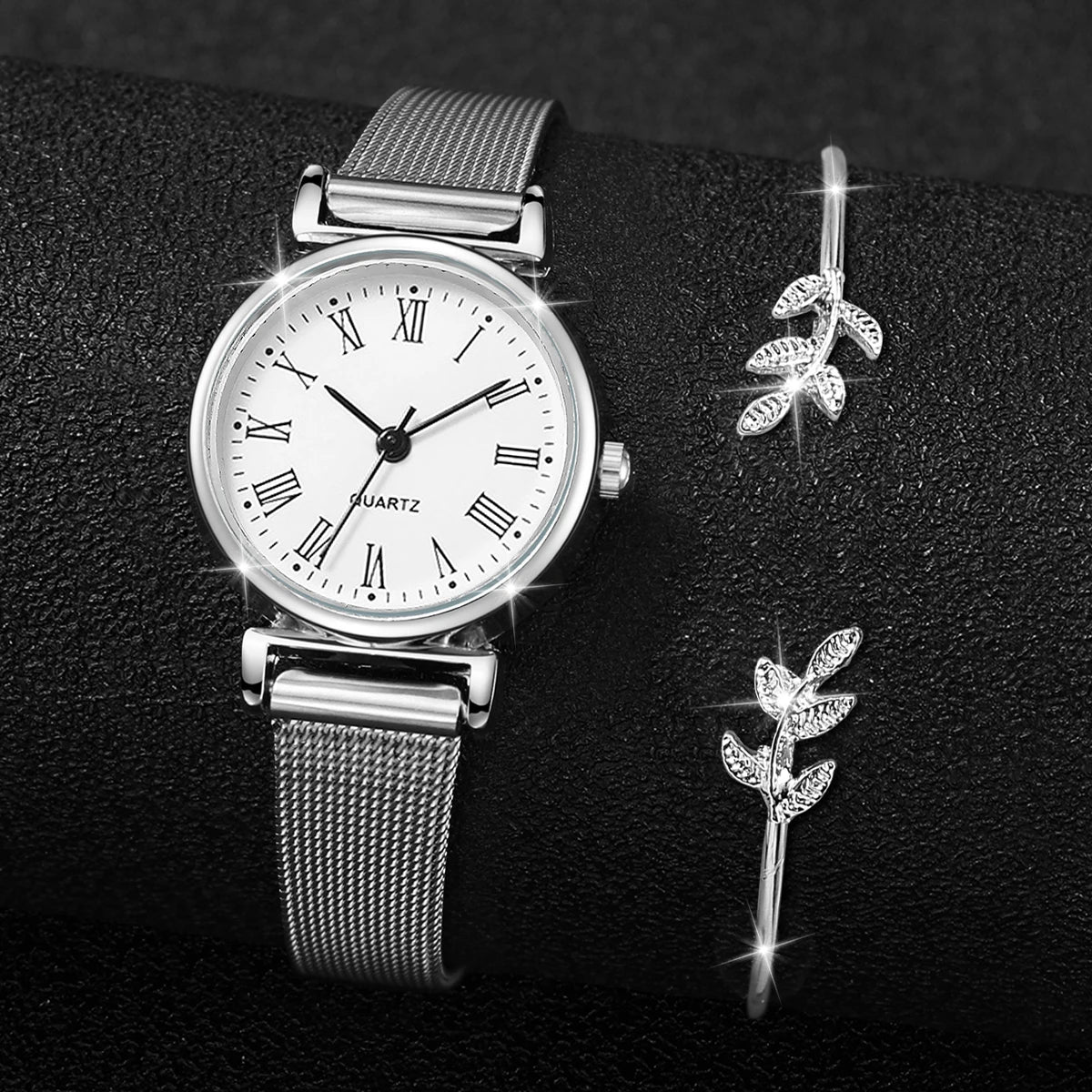 2PCS Watch And Bracelet